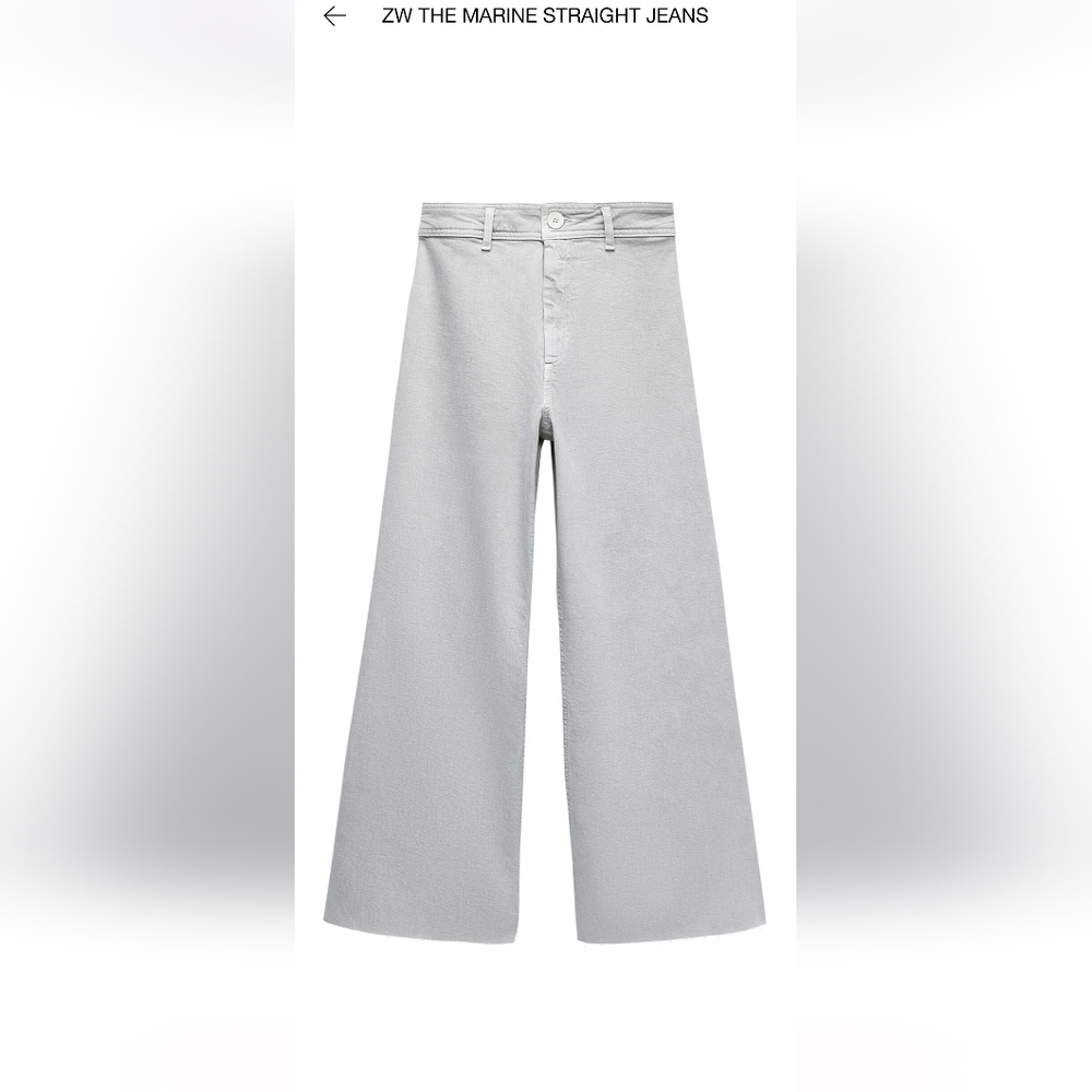 Zara Marine straight jeans